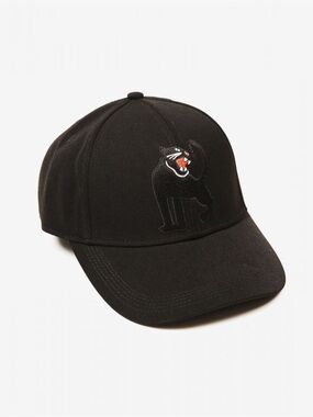Mini Rodini Black Panther Embroidered Cap sz 52-54cm